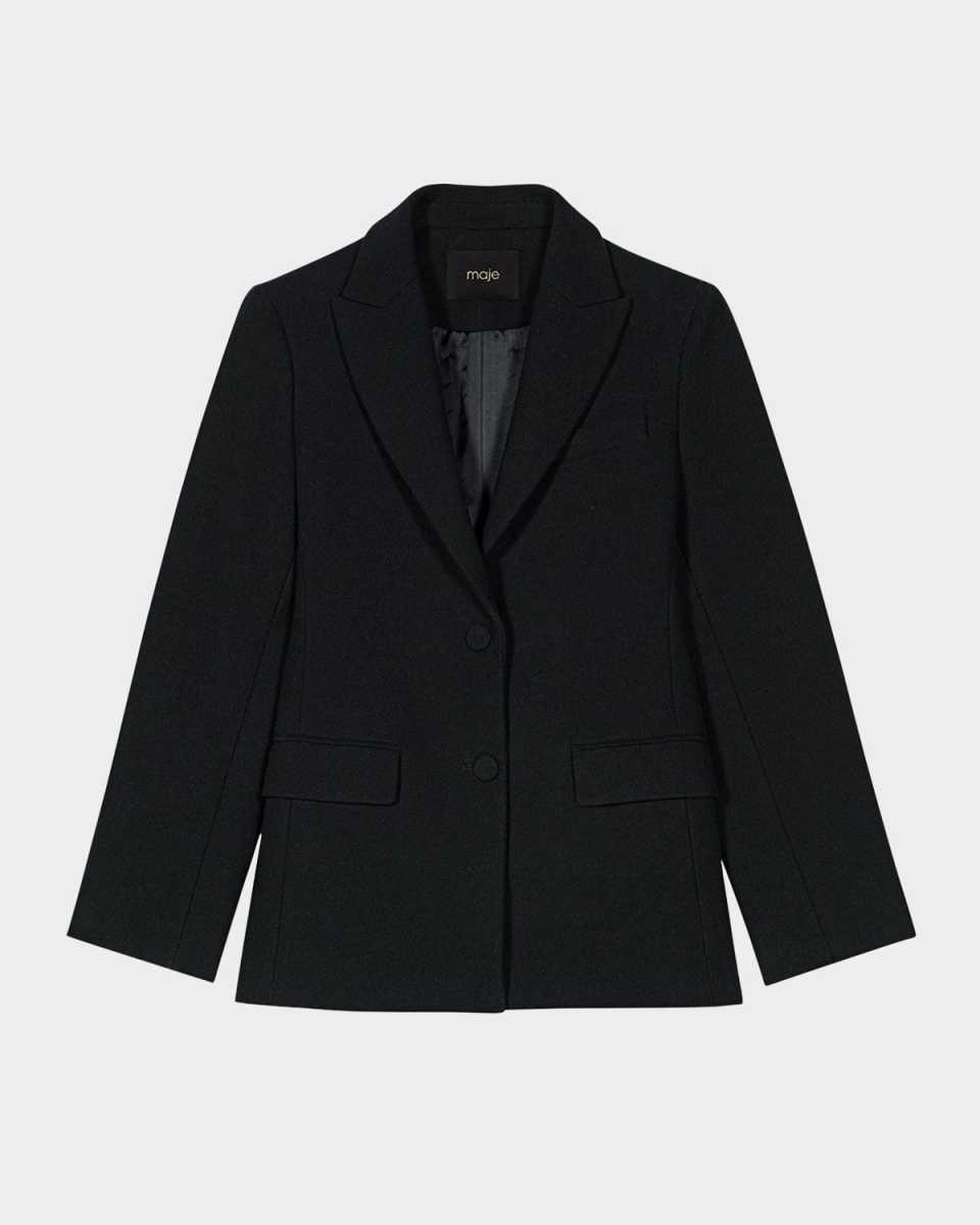 Vichard Tailored Single-Breasted Blazer